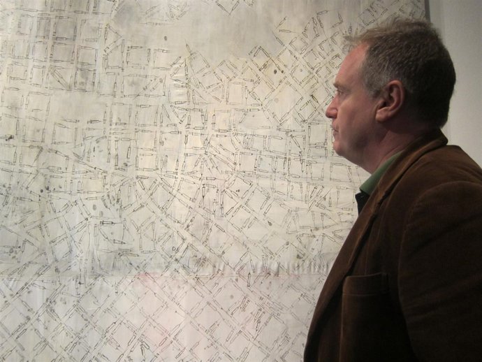 Enrique Juncosa en la muestra 'Memoria' en el CaixaForum