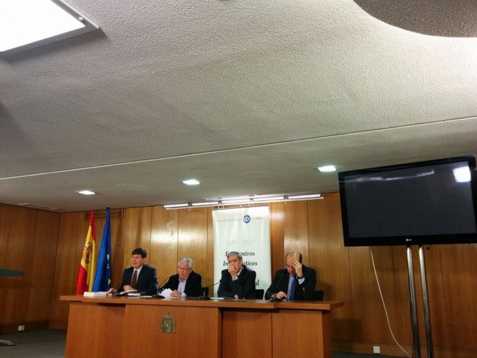 Manuel Pimentel, Fernando Jáuregui, Javier García Vila y Ángel Expósito
