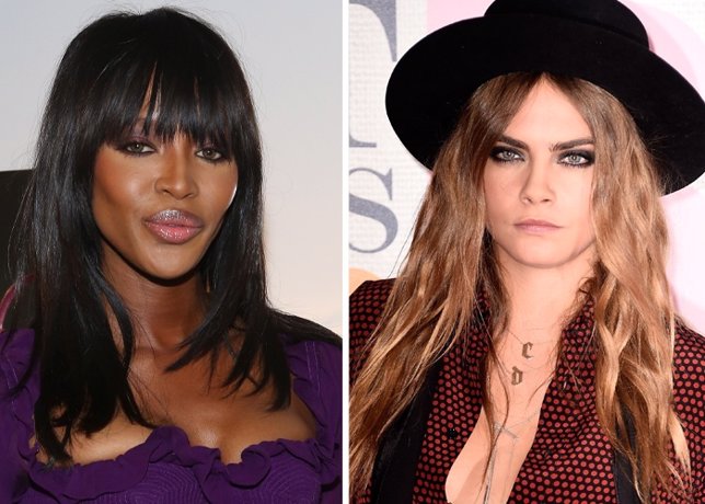 Naomi Campbell y Cara Delevigne se tiran de los pelos por Rihanna