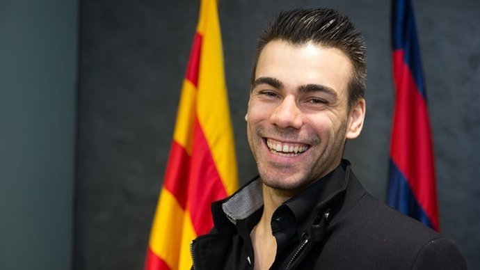 Sergio Lozano, jugador del FC Barcelona de fútbol sala