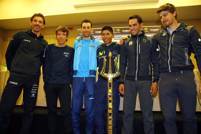 Cancellara, Urán, Nibali, Quintana, Contador y Sagan