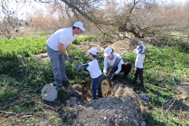 Voluntarios de Gas Natural Fenosa participan en la conservación del parque regio
