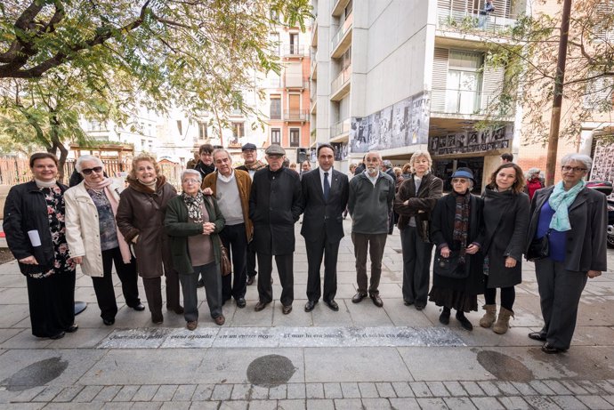 Barcelona dedica una placa a Joan Maragall