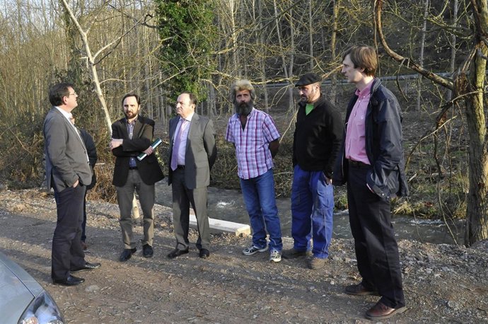 Depuradora Tobía inaugurada por Sanz
