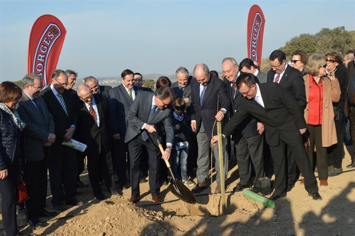 El pte.Artur Mas en un acto del grupo Borges en Tàrrega (Lleida)