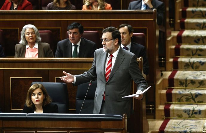 Mariano Rajoy en el Congreso