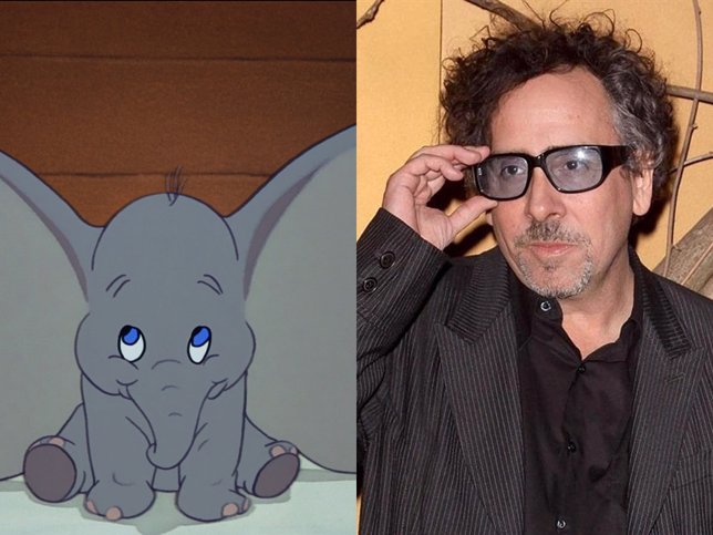 Tim Burton dirigirá Dumbo