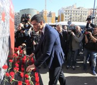 Pedro Sánchez destaca "el valor de la unidad de todos los demócratas"