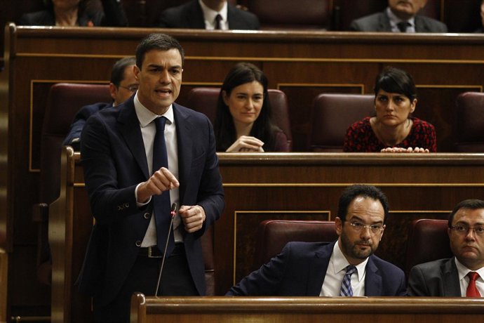 Pedro Sánchez en el Congreso
