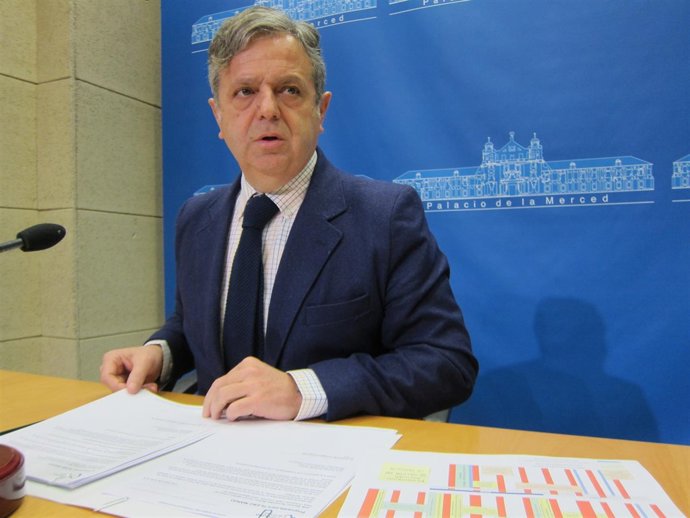 El vicepresidente primero de la Diputación, Salvador Fuentes