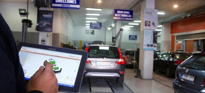 Recurso de taller de reparación de automóviles