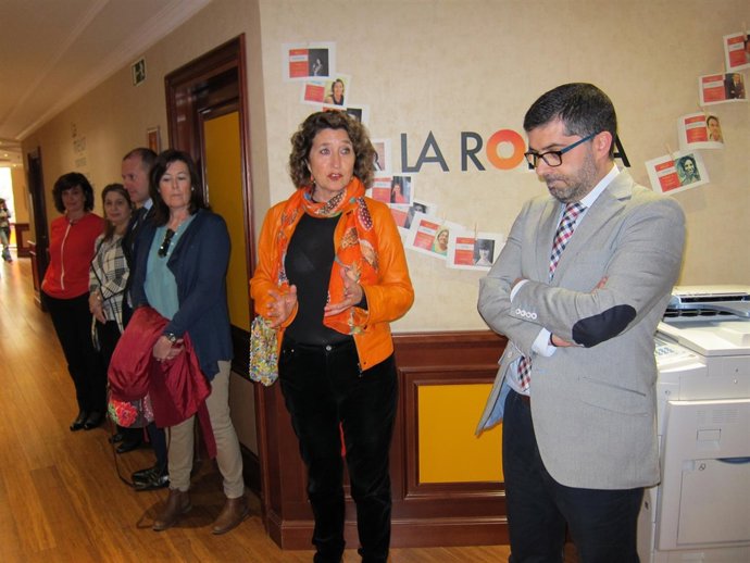 Inmaculada Armisén visita el espacio La Ronda by The Init, en el Hotel Meliá