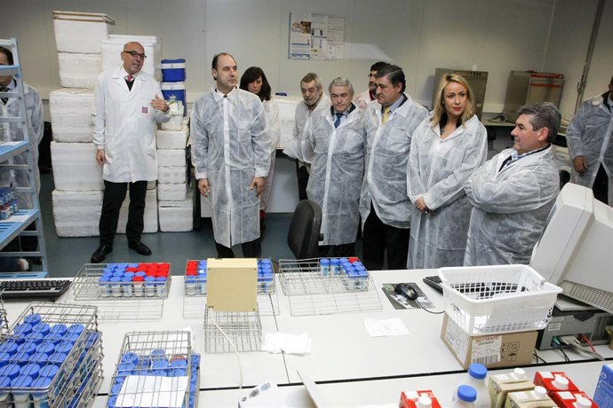 En el Laboratorio Lechero