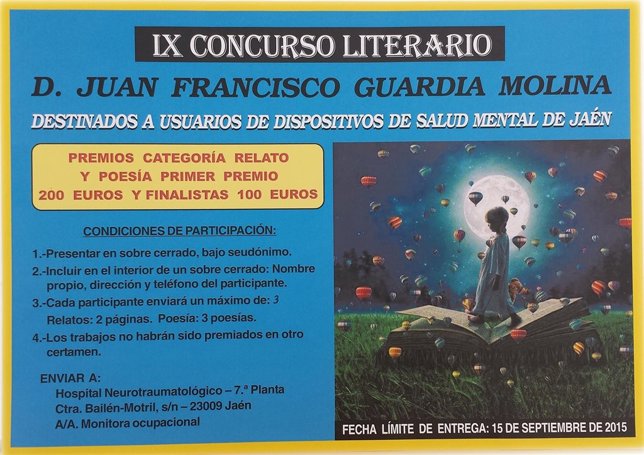 Concurso literario en el Complejo Hospitalario de Jaén