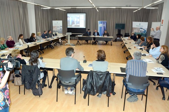 El presidente de la Diputación de Lleida, Joan Reñé,