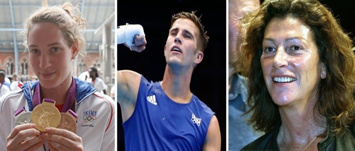 Quiénes eran Florence Arthaud, Camille Muffat y Alexis Vastine, 