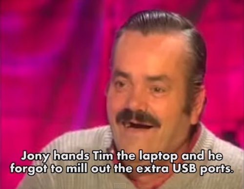 El risitas, ingeniero de Apple, explica el origen del nuevo Macbook