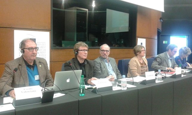 Escola Valenciana en el Parlamento Europeo