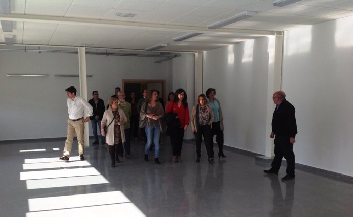 Visita de Purificación Gálvez al colegio Almadén de Jaén