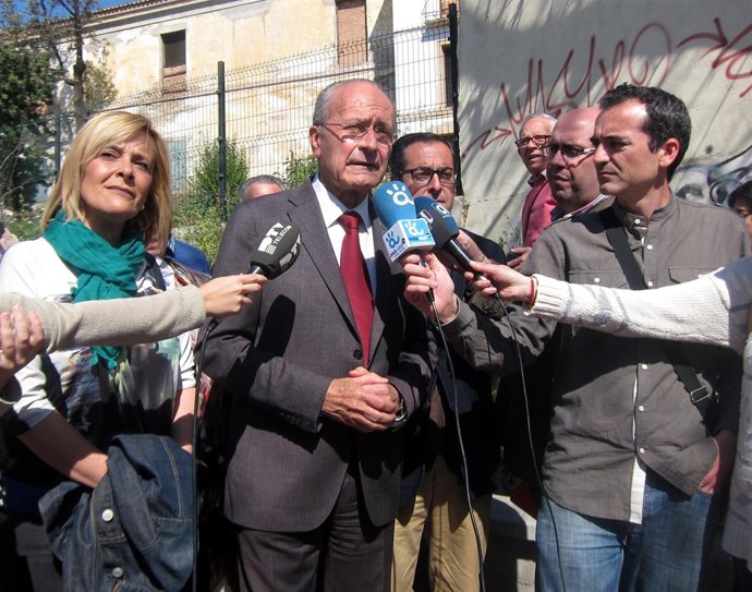 El alcalde de Málaga, Francisco de la Torre, en el Convento de la Trinidad