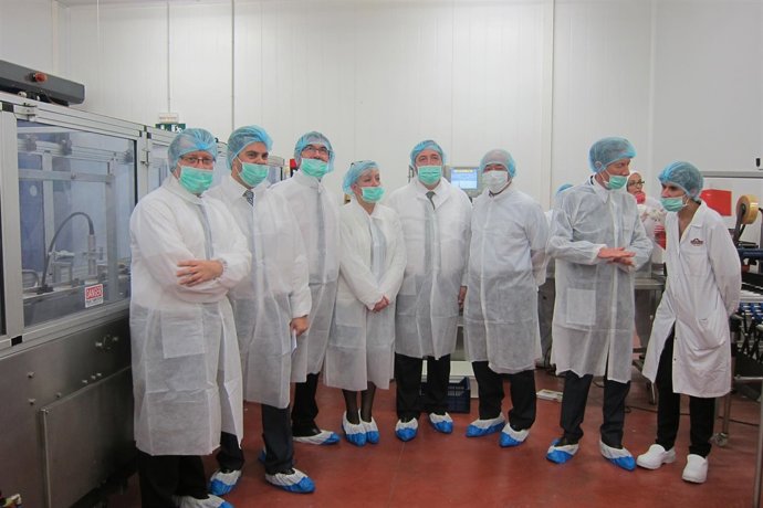 Inauguración de la ampliación de la fábrica de Natursoy en Castellterçol.