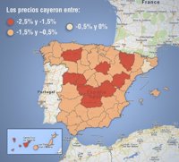 ¿Dónde ha caído más el IPC? Los datos de febrero en 3 gráficos