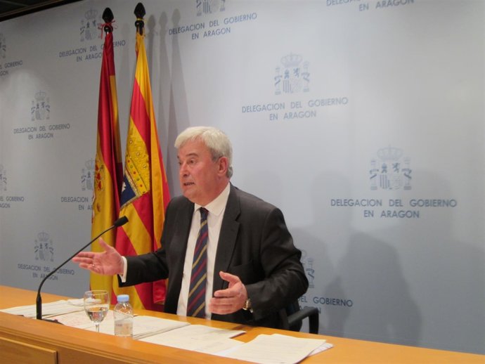 El delegado del Gobierno en Aragón, Gustavo Alcalde