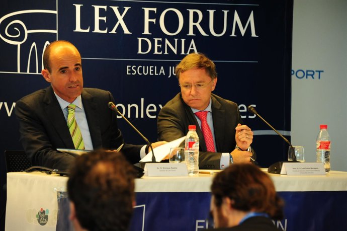 Moragues en la Jornada de la Fundación Lex Forum
