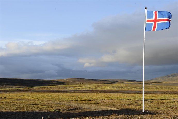 Bandera de Islandia