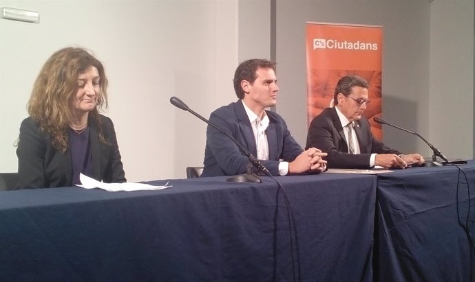 El presidente de C's, Albert Rivera.