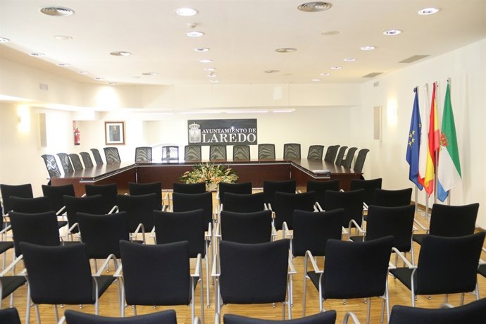 Salón de Plenos del Ayuntamiento de Laredo