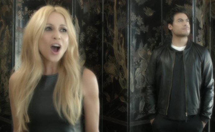 Marta Sánchez y Carlos Rivera