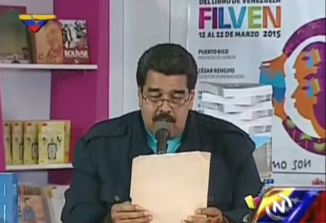Maduro repartirá bibliotecas antimperialistas