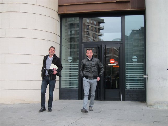 Patxi Puñal, tras declarar como imputado ante el juez del 'caso Osasuna'.