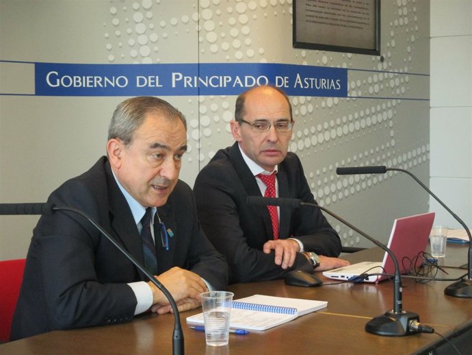 Bruno y Sánchez, en rueda de  prensa. 