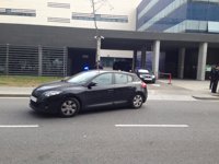 Trasladan a Madrid a seis detenidos por yihadismo custodiados por 5 furgones