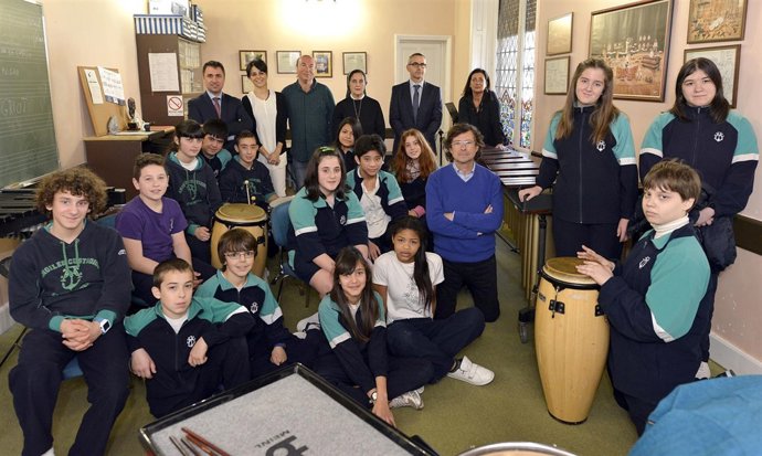 Ensayo del concierto solidario de Primavera
