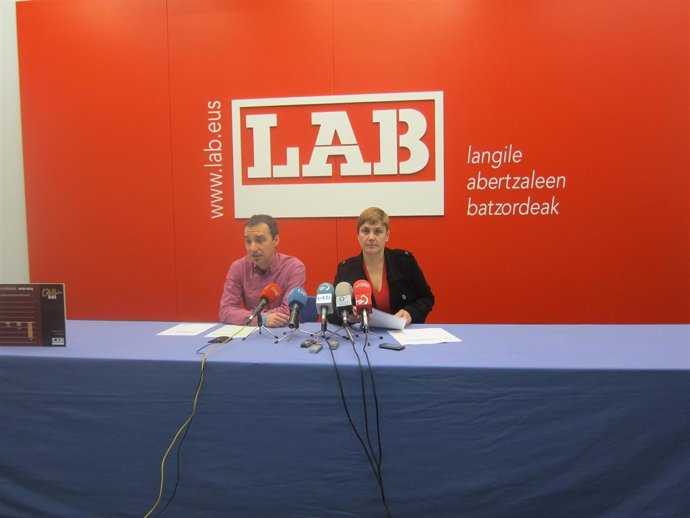 Gorka Berasategi y  Ainhoa Etxaide.