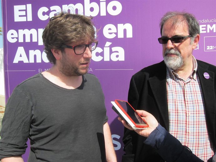 El eurodiputado de Podemos Miguel Urbán. 