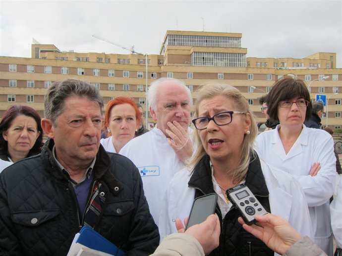 La portavoz de la Junta de Personal del Hospital de Salamanca
