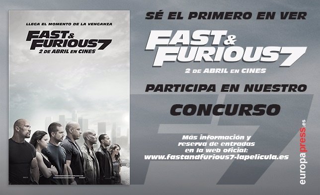 CONCURSO FAST AND FURIOUS