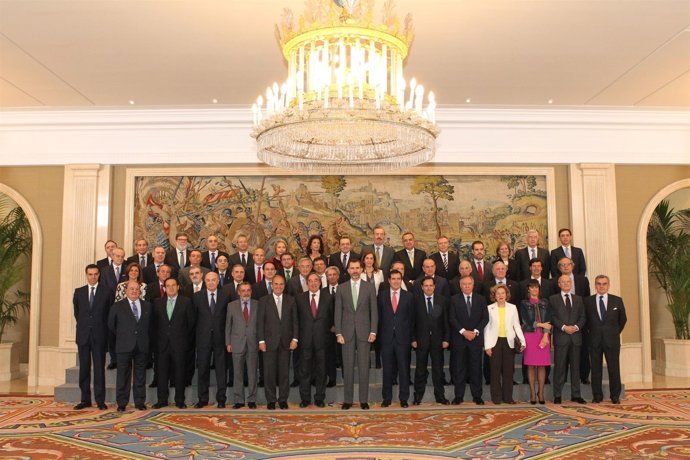 El Rey recibe a CEOE