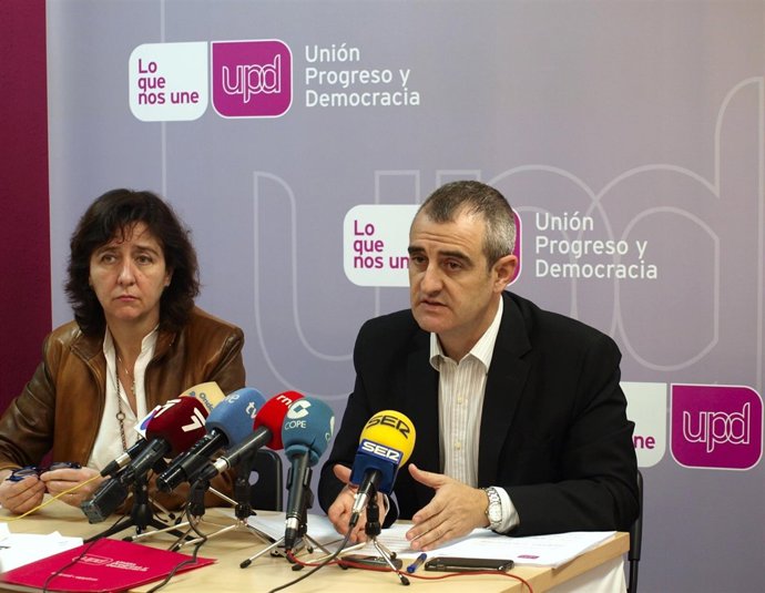 Fuensanta Máximo y César Nebot de UPyD