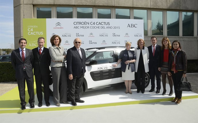 C4 Cactus, Premio ABC Mejor Coche del Año 2015