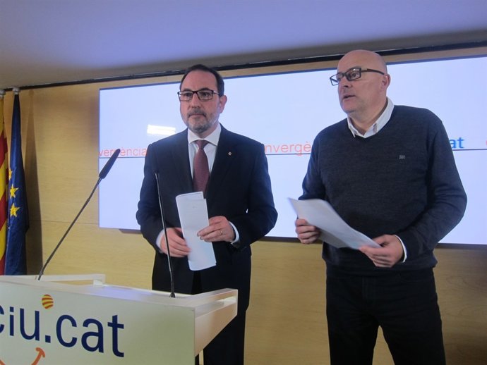 Ramon Espadaler y Lluís Corominas