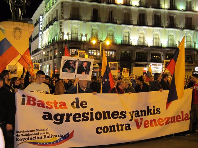 Manifestación Venezuela Madrid