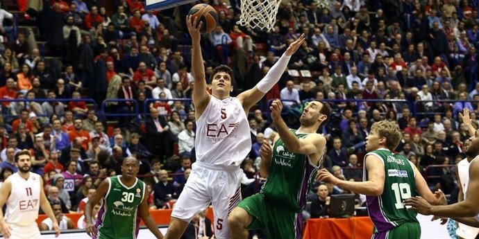 Armani Milano - Unicaja, en el Top 16 de la Euroliga