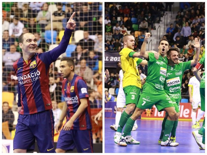 El Barça busca ante el Magna Navarra su cuarta final