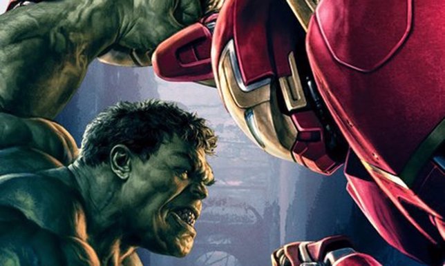 Iron Man y Hulk, cartel de Los Vengadores: La era de Ultron