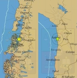 Dos nuevos sismos se registran en Chile